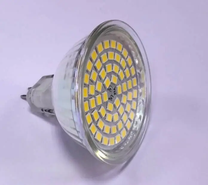 1x 4W LED Clear Ultra Low Energy 12V MR16, GU5.3 Cool White Spot Light Bulbs