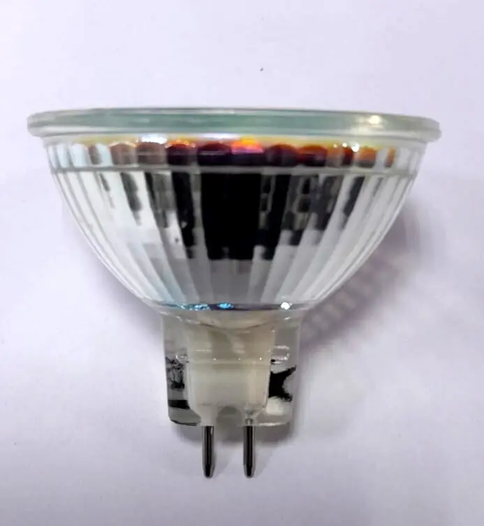 1x 4W LED Clear Ultra Low Energy 12V MR16, GU5.3 Cool White Spot Light Bulbs - image 2 | Free standard UK delivery included | Discount Quality Products