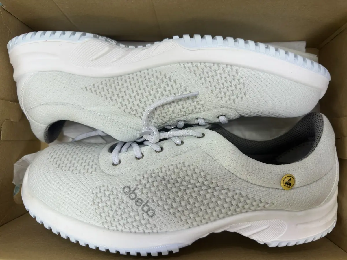 Abeba 31772 White Unisex S2 ESD Steel Toe Cap Safety Medical Shoe Trainer UK 9.5 - image 7 | Free standard UK delivery included | Discount Quality Products