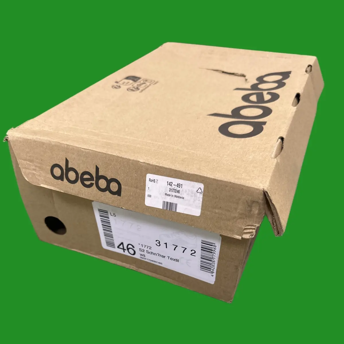 Abeba 31772 White Unisex S2 ESD Steel Toe Cap Safety Medical Shoe Trainer UK 9.5 - image 8 | Free standard UK delivery included | Discount Quality Products