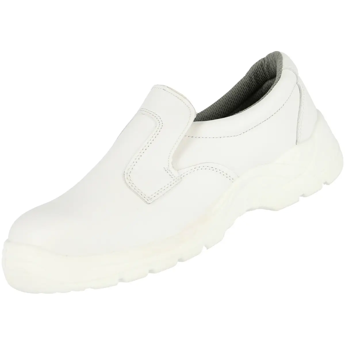Nitras 7250 White Unisex Steel Toe Cap S2 Safety Medical Shoe Slippers UK 10.5 - image 5 | Free standard UK delivery included | Discount Quality Products