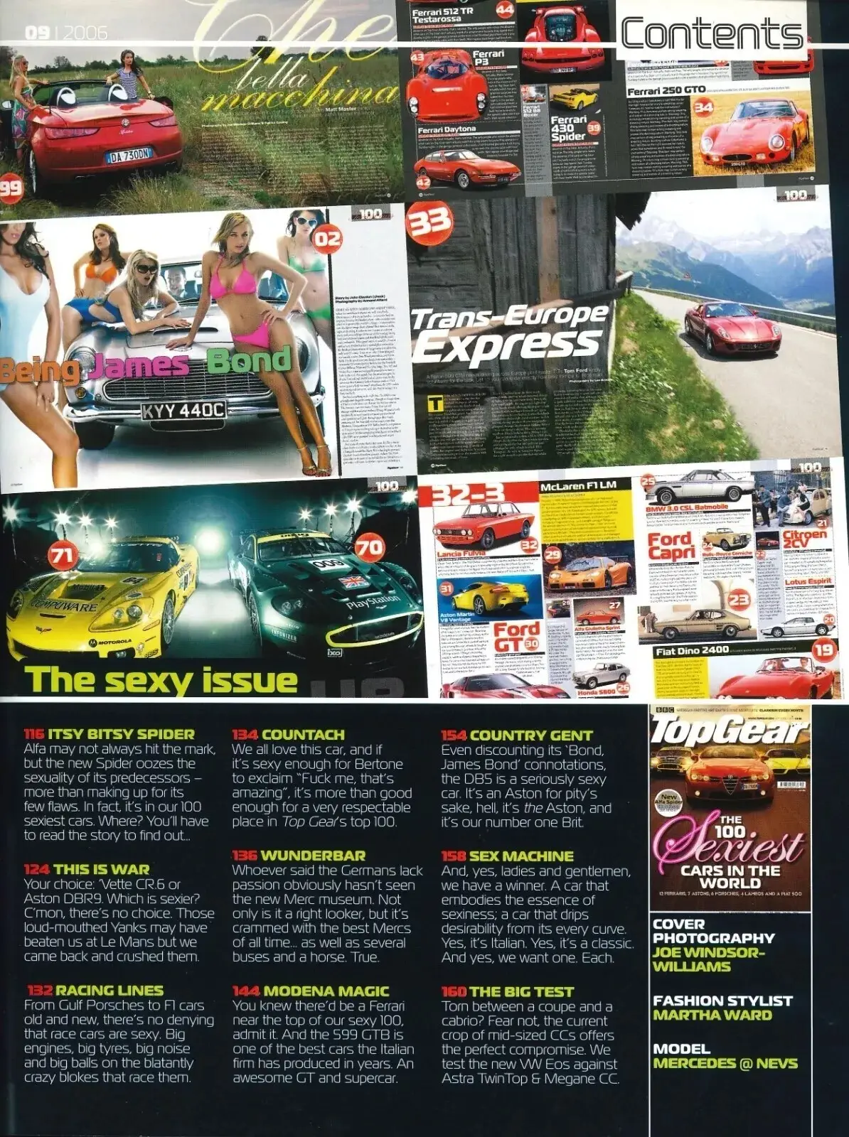 BBC Top Gear Magazine: Issue #156, Ferrari, Aston, Porsche, Lambo, Sept 2006 - image 2 | Free standard UK delivery included | Discount Quality Products