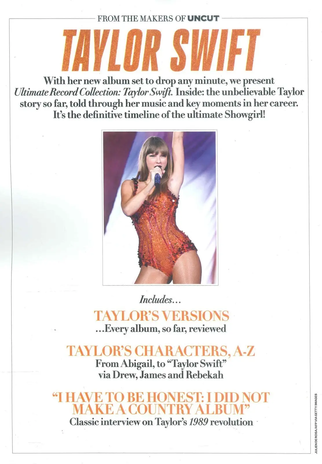 Uncut Magazine: Taylor Swift, Ultimate Record Collection, Showgirl Preview, 2025 - image 3 | Free standard UK delivery included | Discount Quality Products