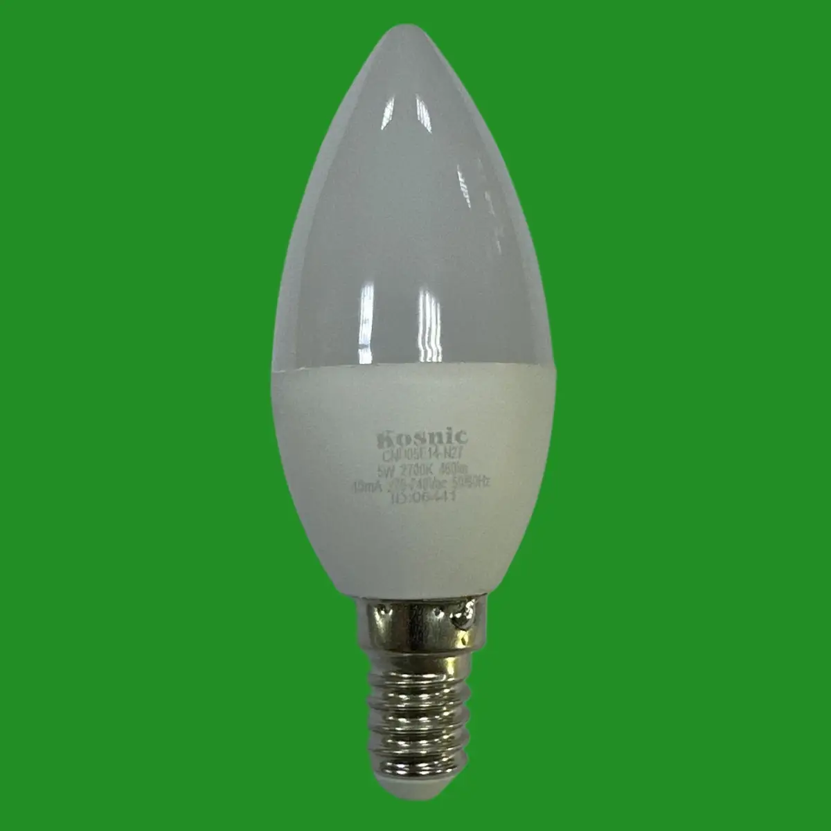3x 5W (=39W) Kosnic LED Candle Light Bulbs 2700K SES E14 Small Edison Screw Lamp - image 2 | Free standard UK delivery included | Discount Quality Products
