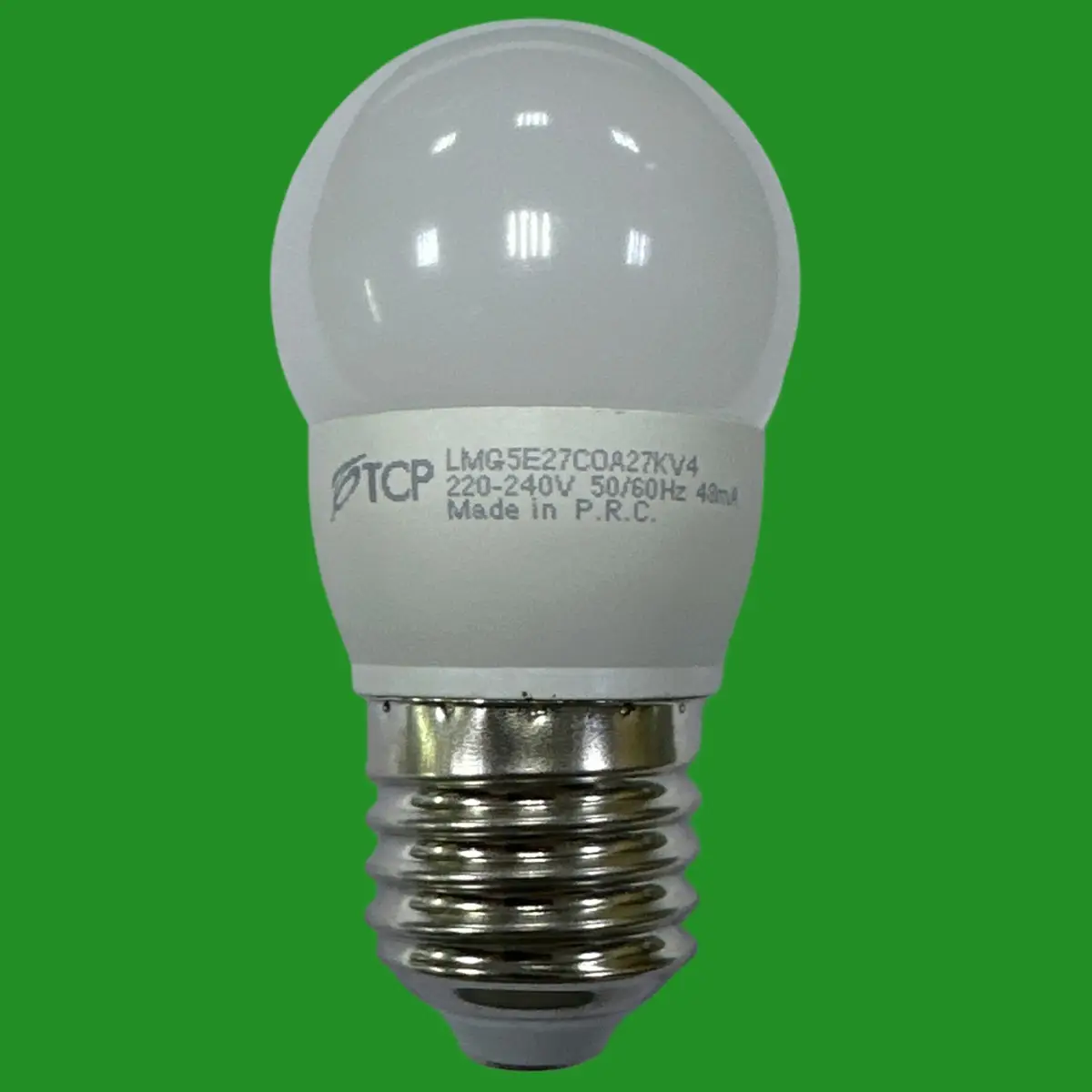 4x 5W (=30W) TCP LED Round Golf Mini Globe Light Bulbs 2700K ES E27 Edison Screw - image 2 | Free standard UK delivery included | Discount Quality Products