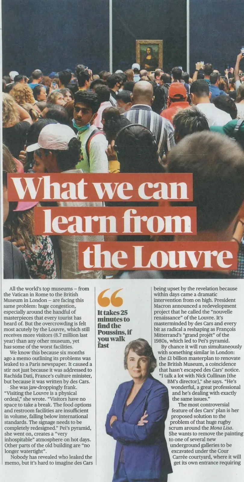 Sunday Times Culture Magazine: Louvre, Olivia Rodrigo, Suzie Miller, 20.7.25 - image 3 | Free standard UK delivery included | Discount Quality Products
