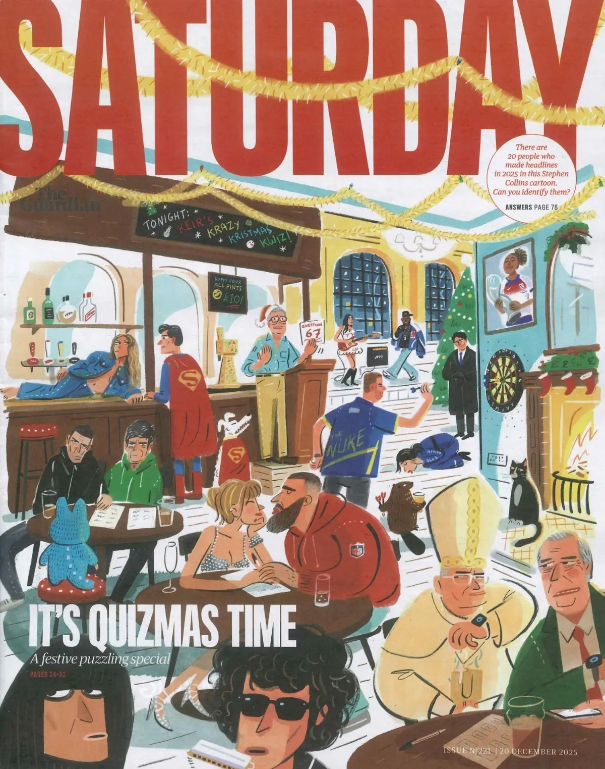 Guardian Saturday Magazine: Sarah Hadland, Renate Reinsve, Joe Wicks, 20.12.25