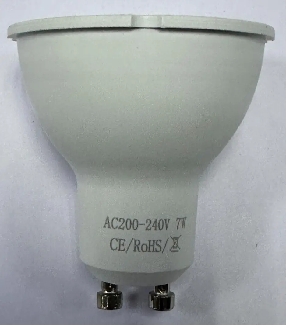 7W (=50W) GU10 LED Spotlight, Instant on, 38 Degree, 3000K Light Bulb Lamp - image 2 | Free standard UK delivery included | Discount Quality Products