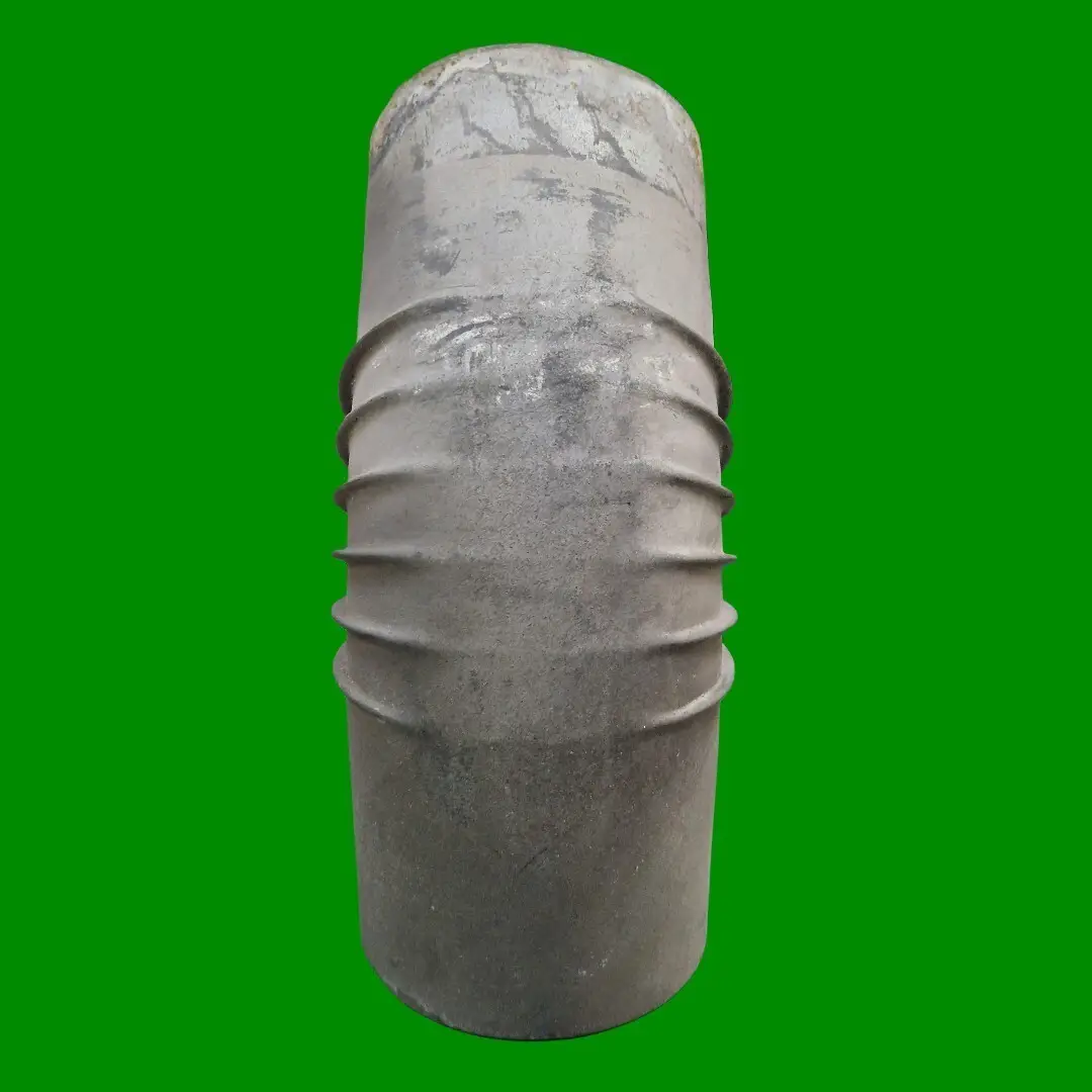 Gas Boiler Flue Elbow Metal Pipe 45 Degree Chimney Vent Exhaust, 100mm Ø x 240mm - image 2 | Free standard UK delivery included | Discount Quality Products
