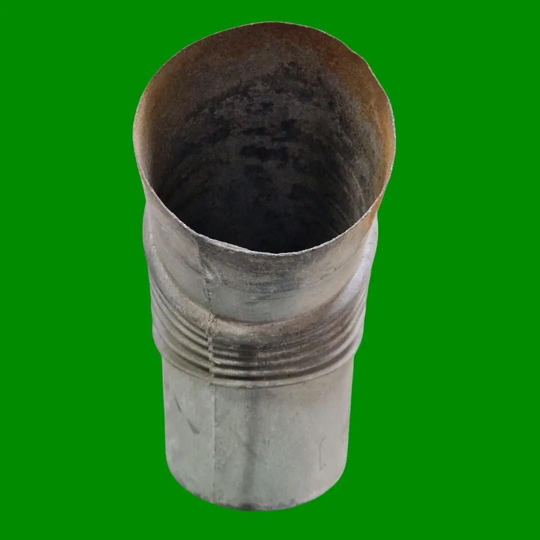 Gas Boiler Flue Elbow Metal Pipe 45 Degree Chimney Vent Exhaust, 100mm Ø x 240mm - image 4 | Free standard UK delivery included | Discount Quality Products
