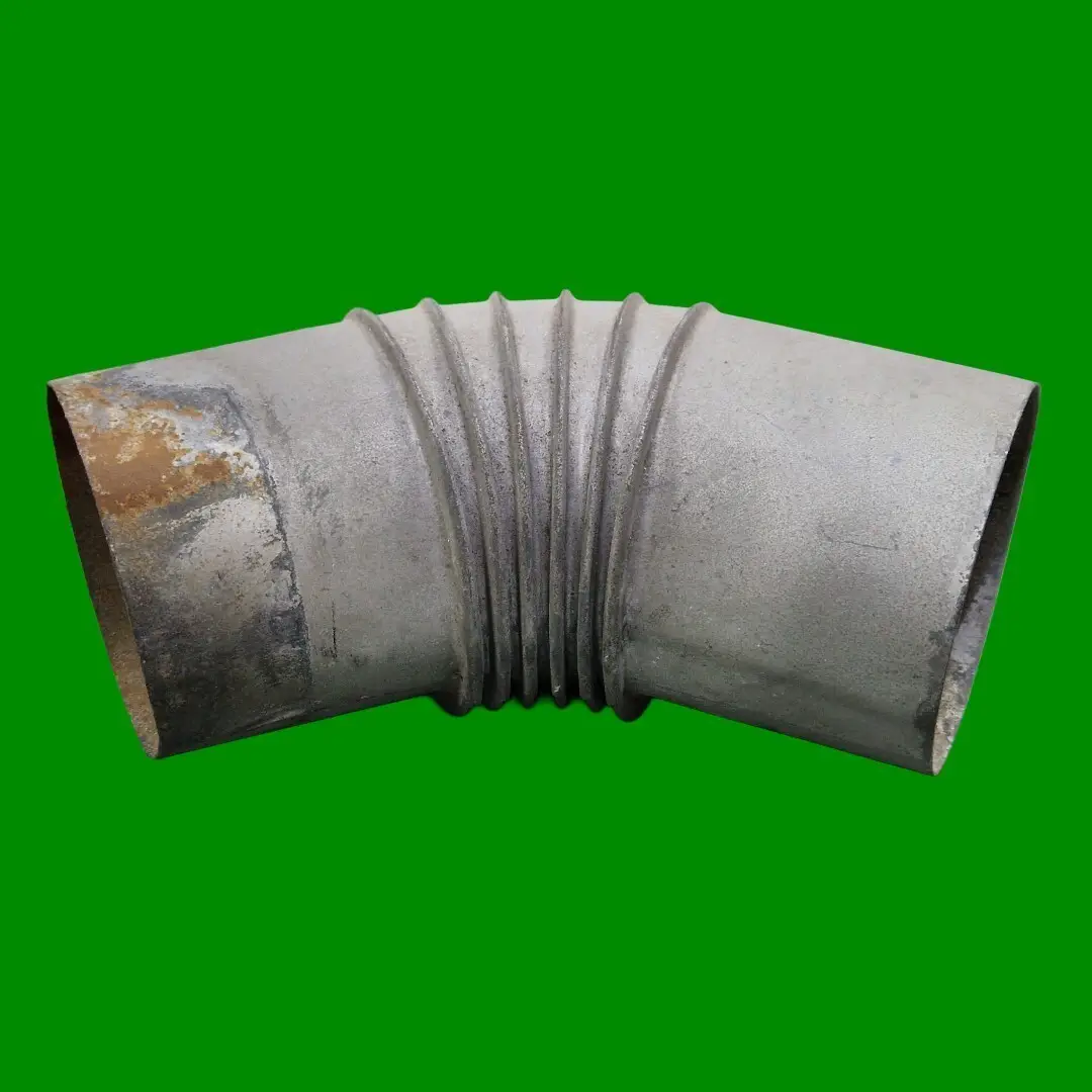 Gas Boiler Flue Elbow Metal Pipe 45 Degree Chimney Vent Exhaust, 100mm Ø x 240mm - image 6 | Free standard UK delivery included | Discount Quality Products