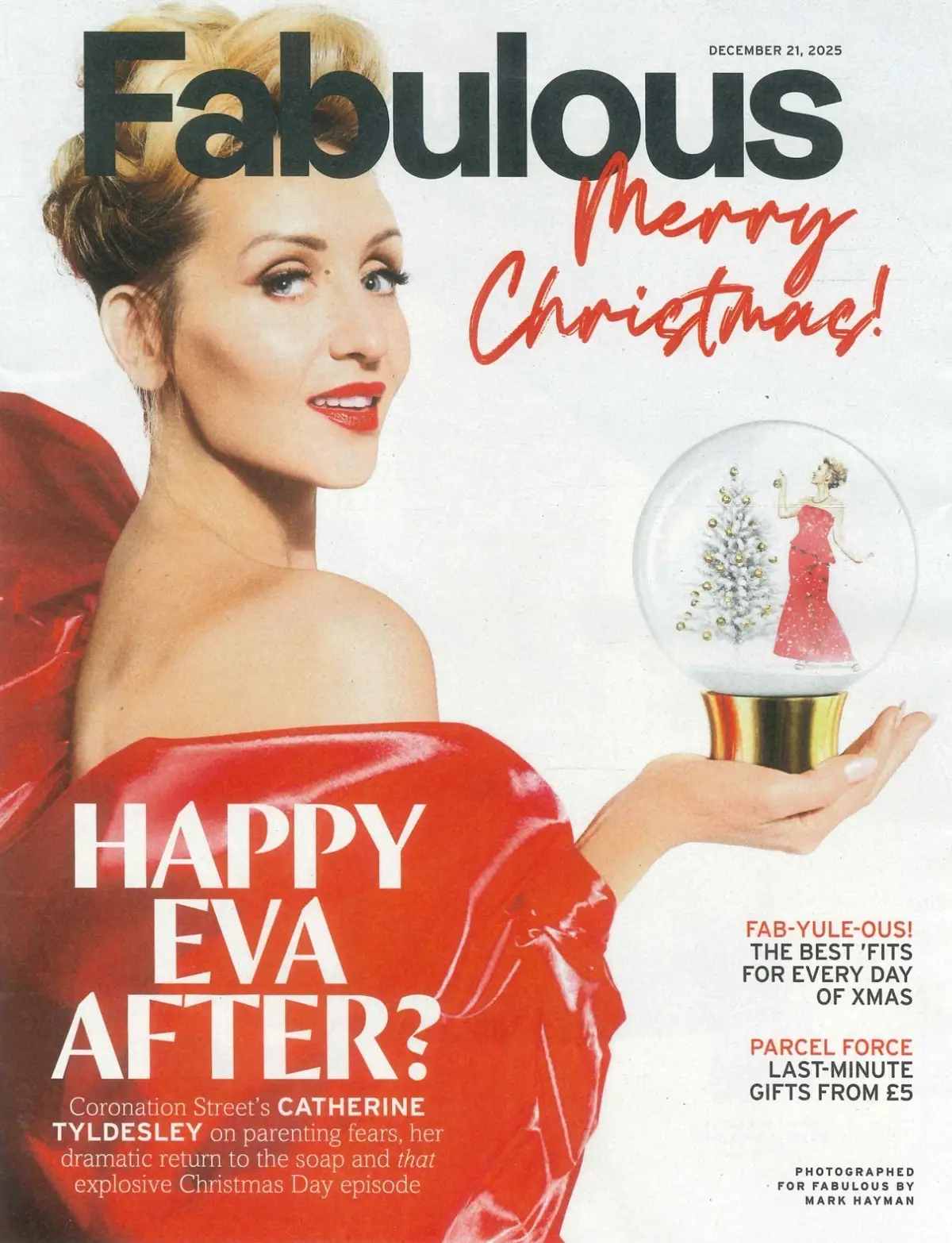 Fabulous Magazine: Catherine Tyldesley, Clara Amfo, Ranvir Singh, 21.12.25