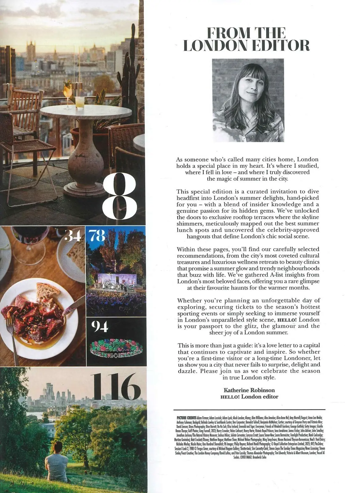 HELLO! Magazine: London Ultimate City Guide, A-listers, Wembley, O2 Arena, 2025 - image 3 | Free standard UK delivery included | Discount Quality Products