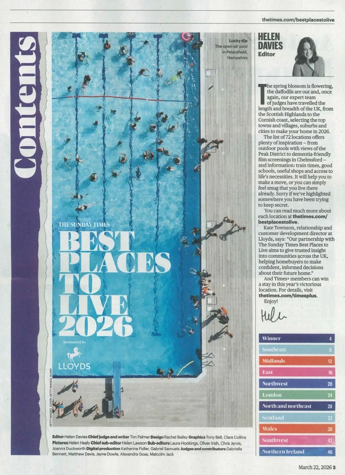 Sunday Times Best Places to Live Magazine: Norwich, Richmond, Skipton, 22.3.26 - image 3 | Free standard UK delivery included | Discount Quality Products