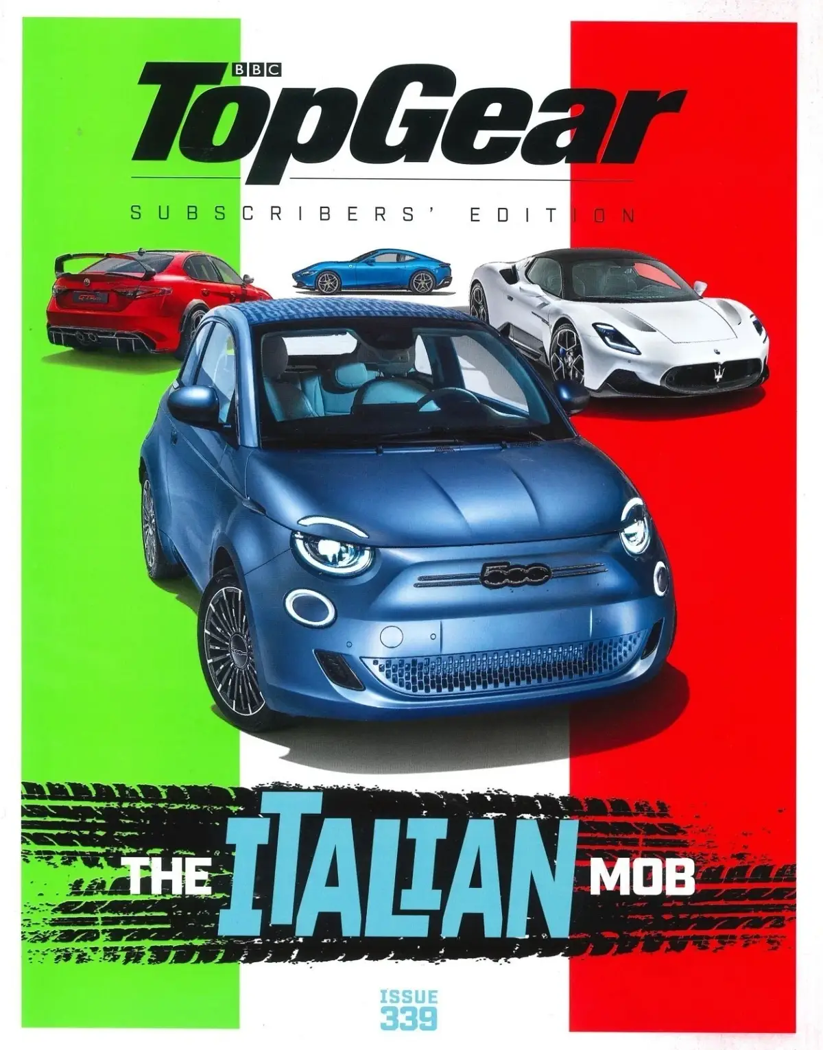 BBC Top Gear Magazine: Issue #339, Maserati MC20, Fiat 500, Honda, Oct 2020