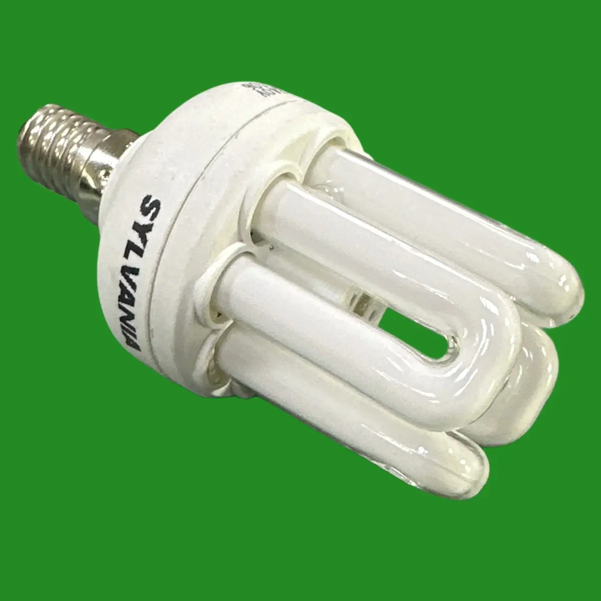 6x 11W (=50W) Sylvania CFL Mini Stick 2700K Low Energy Light Bulbs SES E14 Lamp - image 2 | Free standard UK delivery included | Discount Quality Products