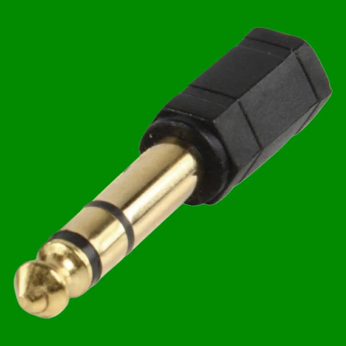 2x 3.5mm Female to 6.35mm 1/4" Male Stereo Plug Audio Jack AUX Adaptor, PC, TV - image 3 | Free standard UK delivery included | Discount Quality Products