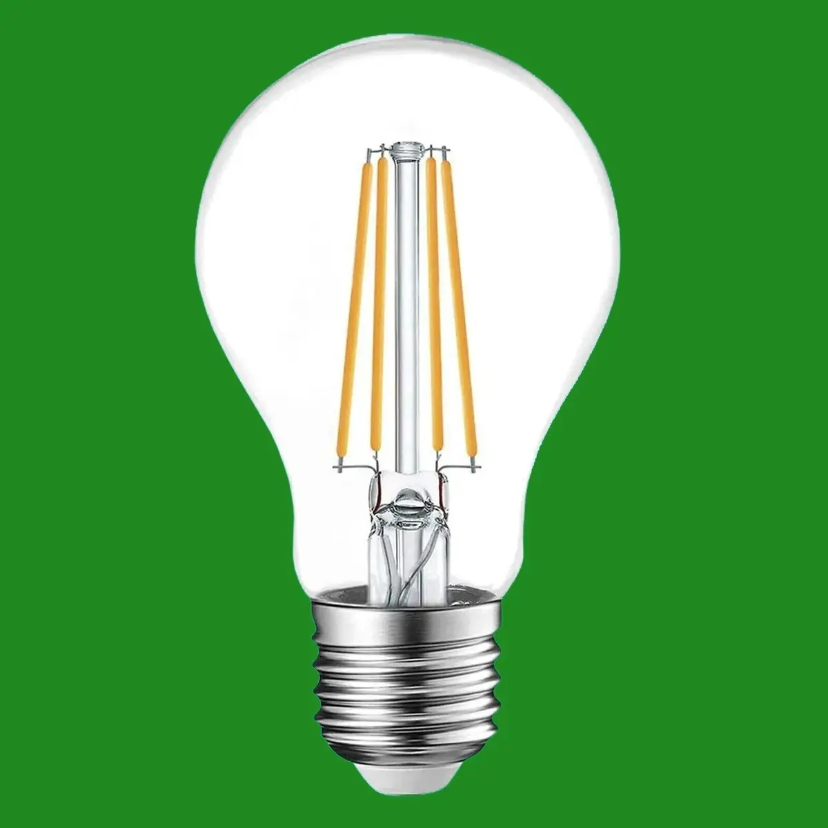 1x 7W (=60W) TCP Dimmable Clear Filament LED GLS Light Bulb Screw ES E27 2700K - image 3 | Free standard UK delivery included | Discount Quality Products
