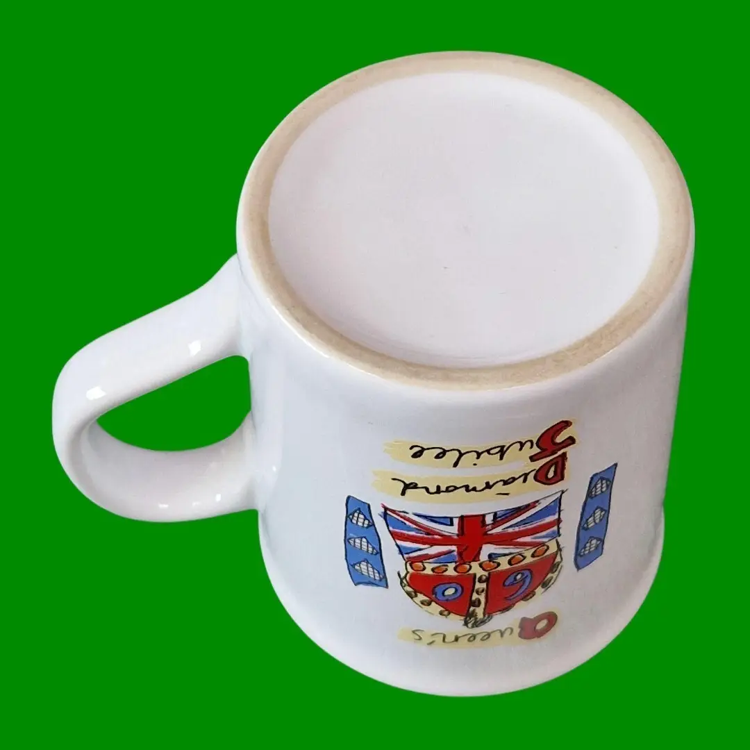 Queen Elizabeth II Diamond Jubilee 60th Anniversary Royalty Collectable Cup Mug - image 4 | Free standard UK delivery included | Discount Quality Products