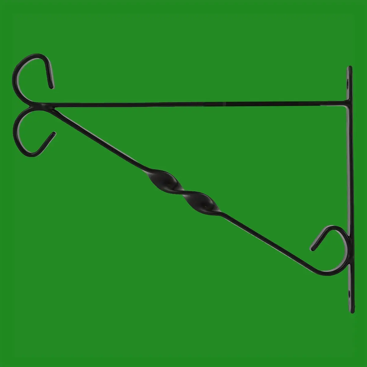 4x 12" Heavy Duty Metal Hanging Basket Bracket Planter Garden Plant Pots Hook - image 2 | Free standard UK delivery included | Discount Quality Products