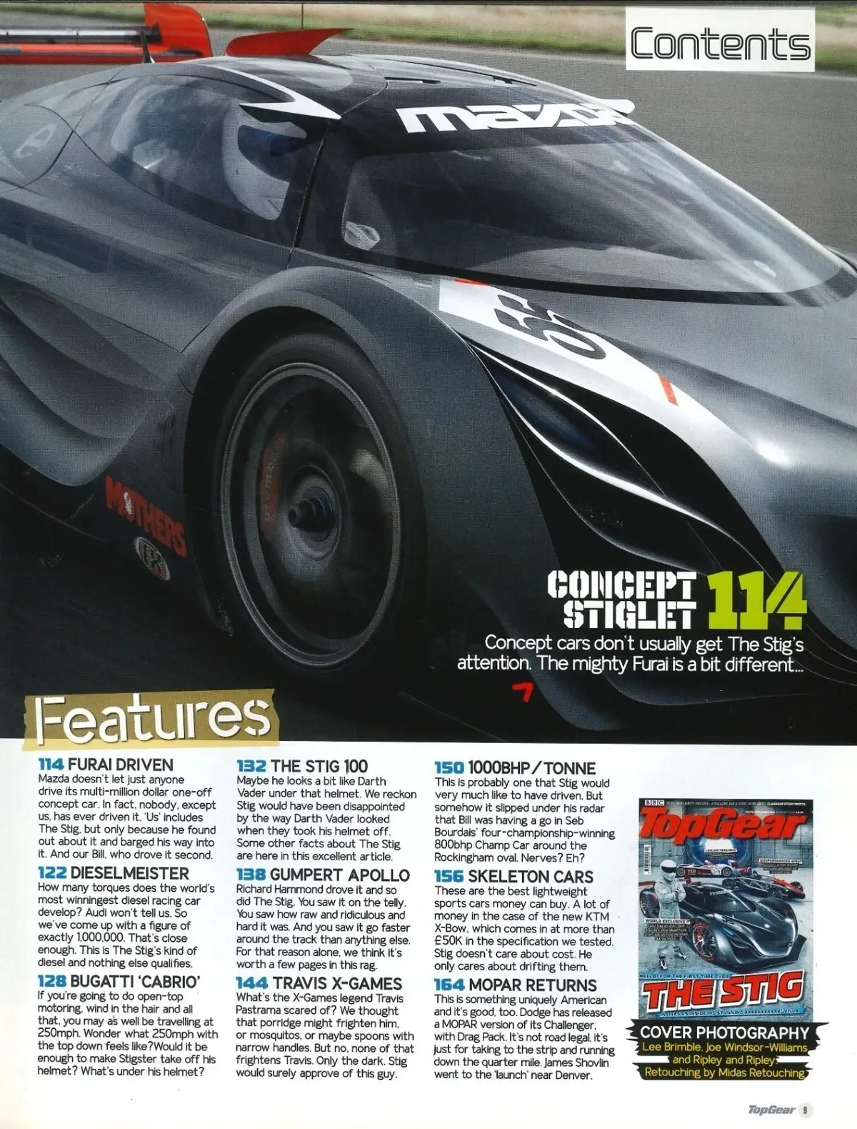 BBC Top Gear Magazine: Issue #183, Mazda, Bugatti Cabrio, Lotus, Jeep, Oct 2008 - image 3 | Free standard UK delivery included | Discount Quality Products