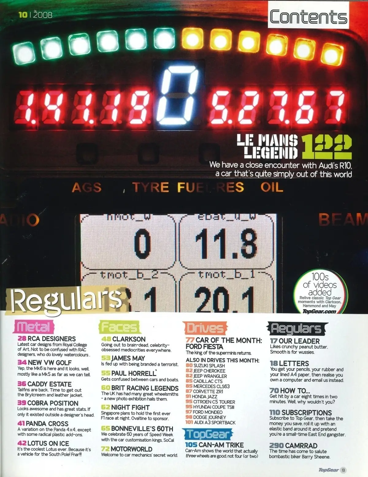 BBC Top Gear Magazine: Issue #183, Mazda, Bugatti Cabrio, Lotus, Jeep, Oct 2008 - image 4 | Free standard UK delivery included | Discount Quality Products