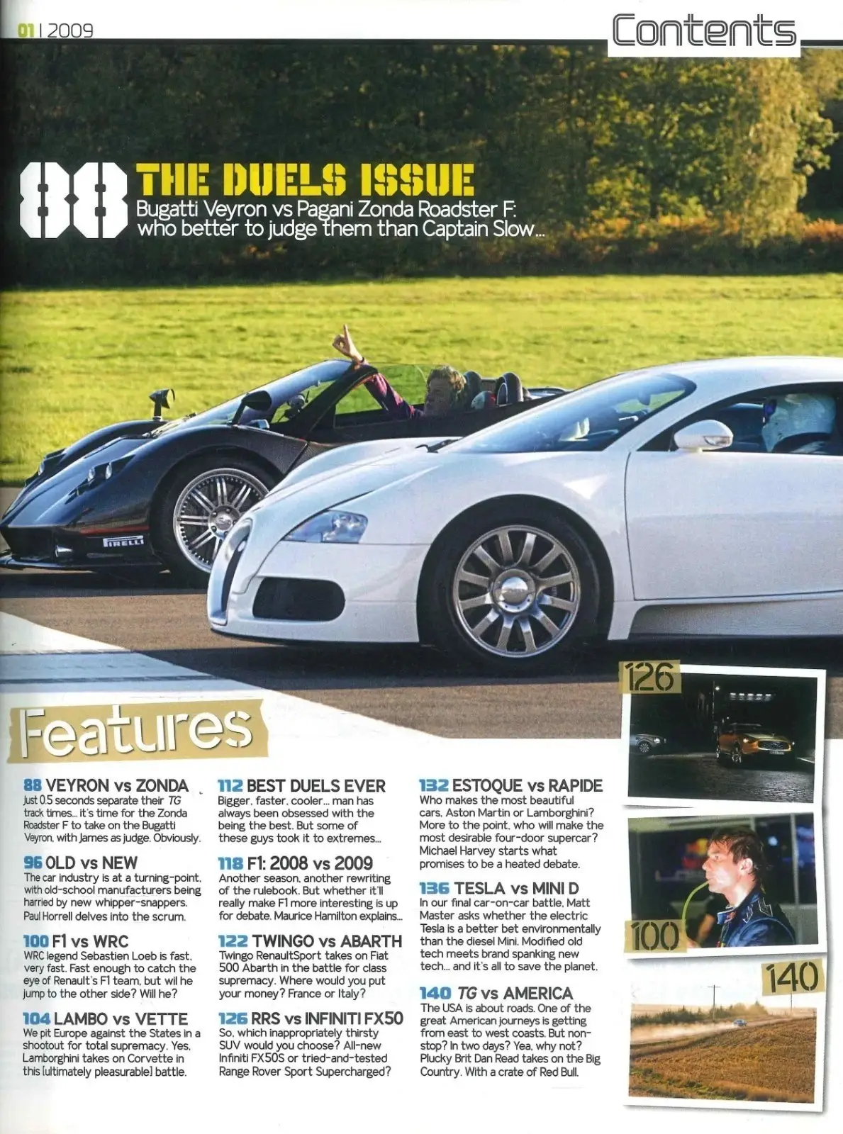 BBC Top Gear Magazine: Issue #187, Corvette ZR1, Lambo LP640, Veyron, Jan 2009 - image 3 | Free standard UK delivery included | Discount Quality Products