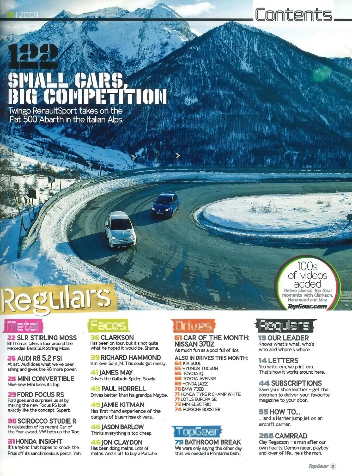 BBC Top Gear Magazine: Issue #187, Corvette ZR1, Lambo LP640, Veyron, Jan 2009 - image 4 | Free standard UK delivery included | Discount Quality Products