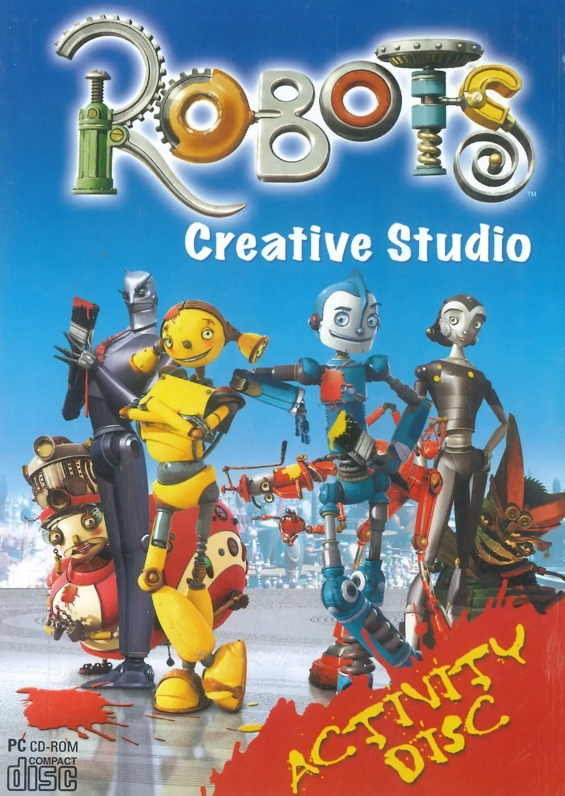 Robots: Creative Studio Activity Disc CD-ROM, Windows - CD-ROM Software | Free standard UK delivery included | Discount Quality Products