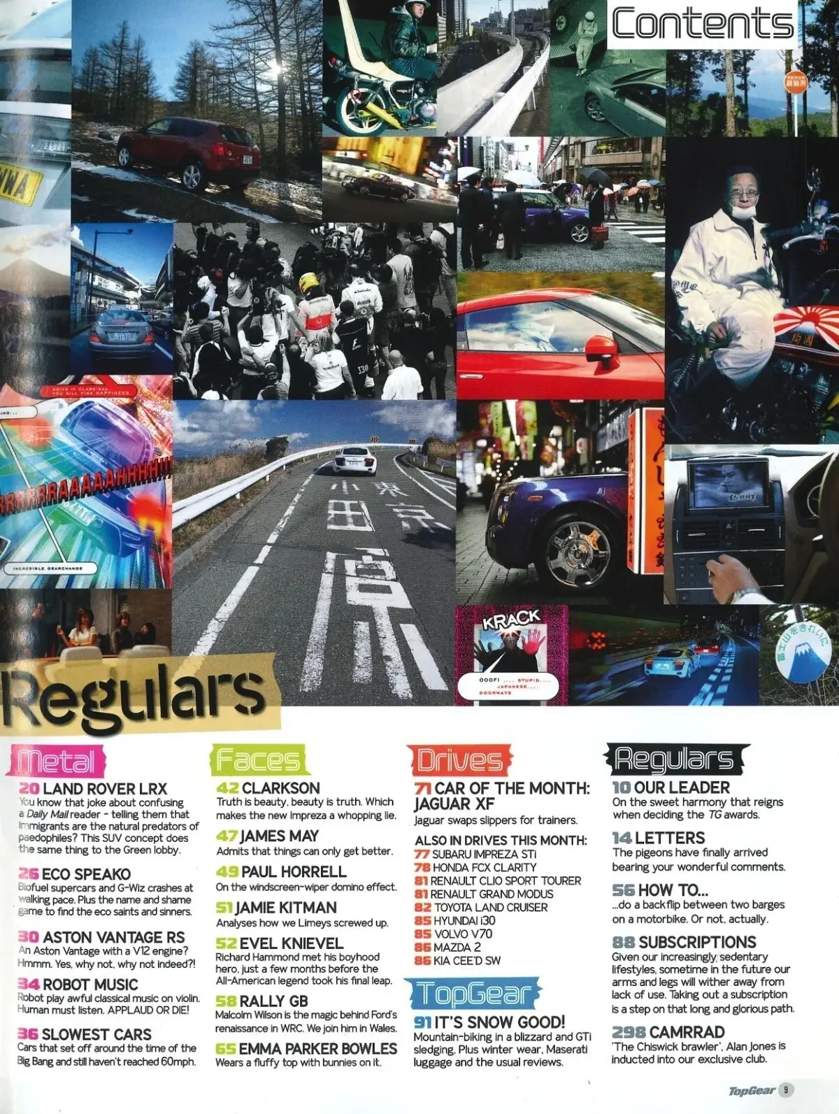 BBC Top Gear Magazine Issue 174, Clarkson Cover, Jaguar XF, Awards 2007 (Crease) - image 4 | Free standard UK delivery included | Discount Quality Products