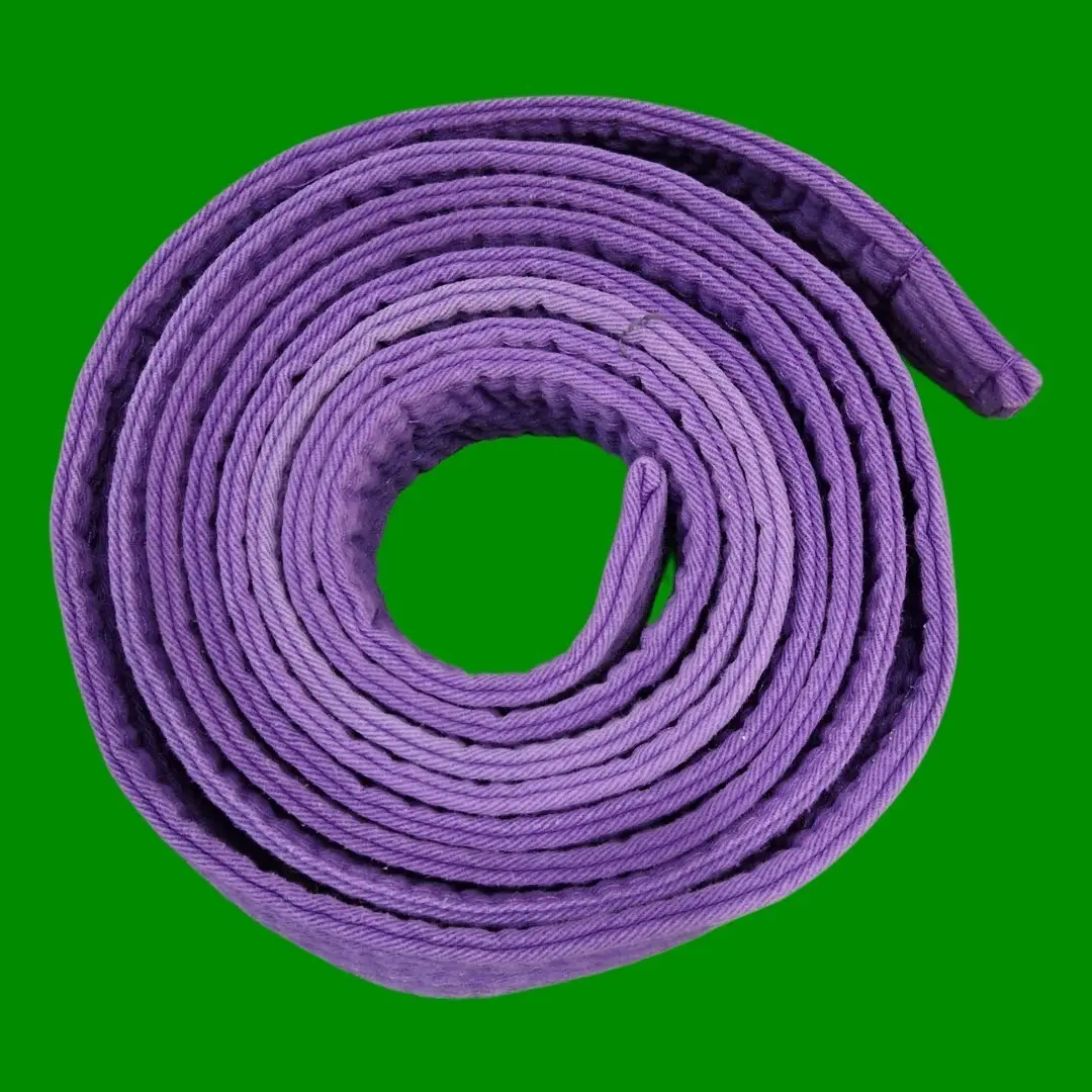 Tornado Sports 220cm Purple Karate Judo Aikido Martial Arts Rank Colour Belt - image 3 | Free standard UK delivery included | Discount Quality Products