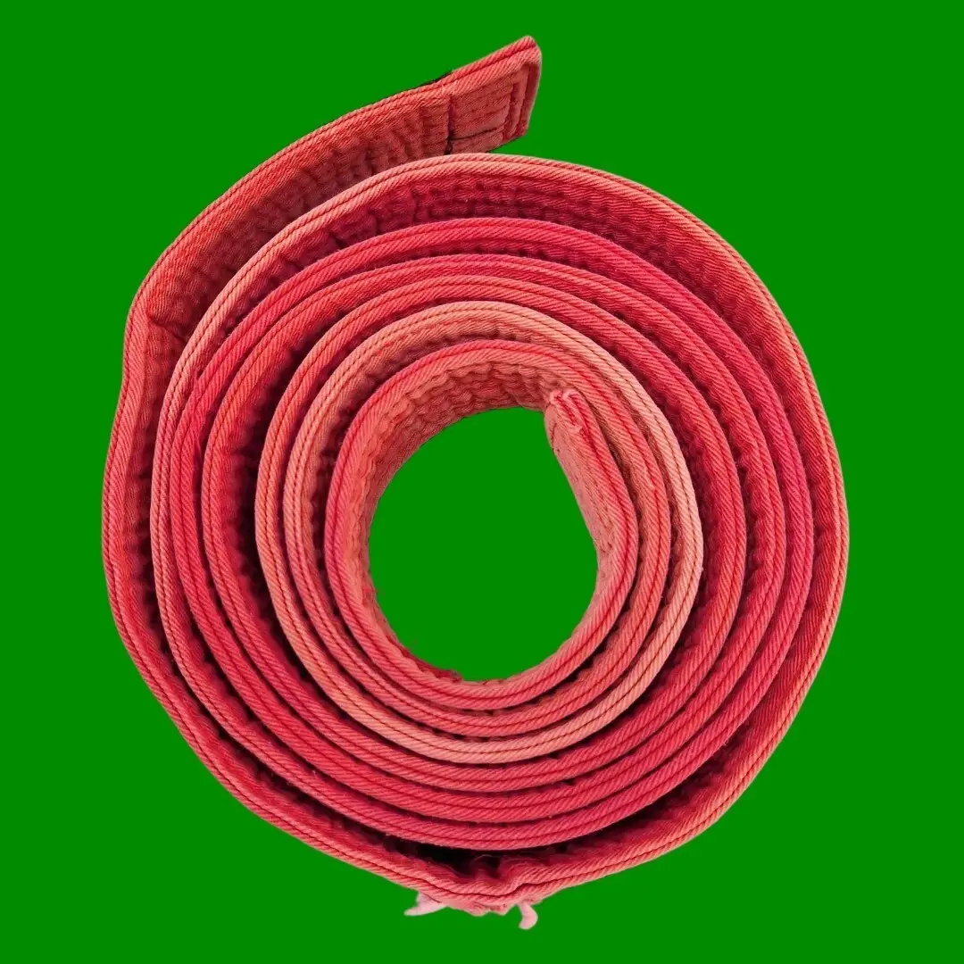 Tornado Sports 220cm Plain Red Karate Judo Aikido Martial Arts Rank Colour Belt - image 3 | Free standard UK delivery included | Discount Quality Products