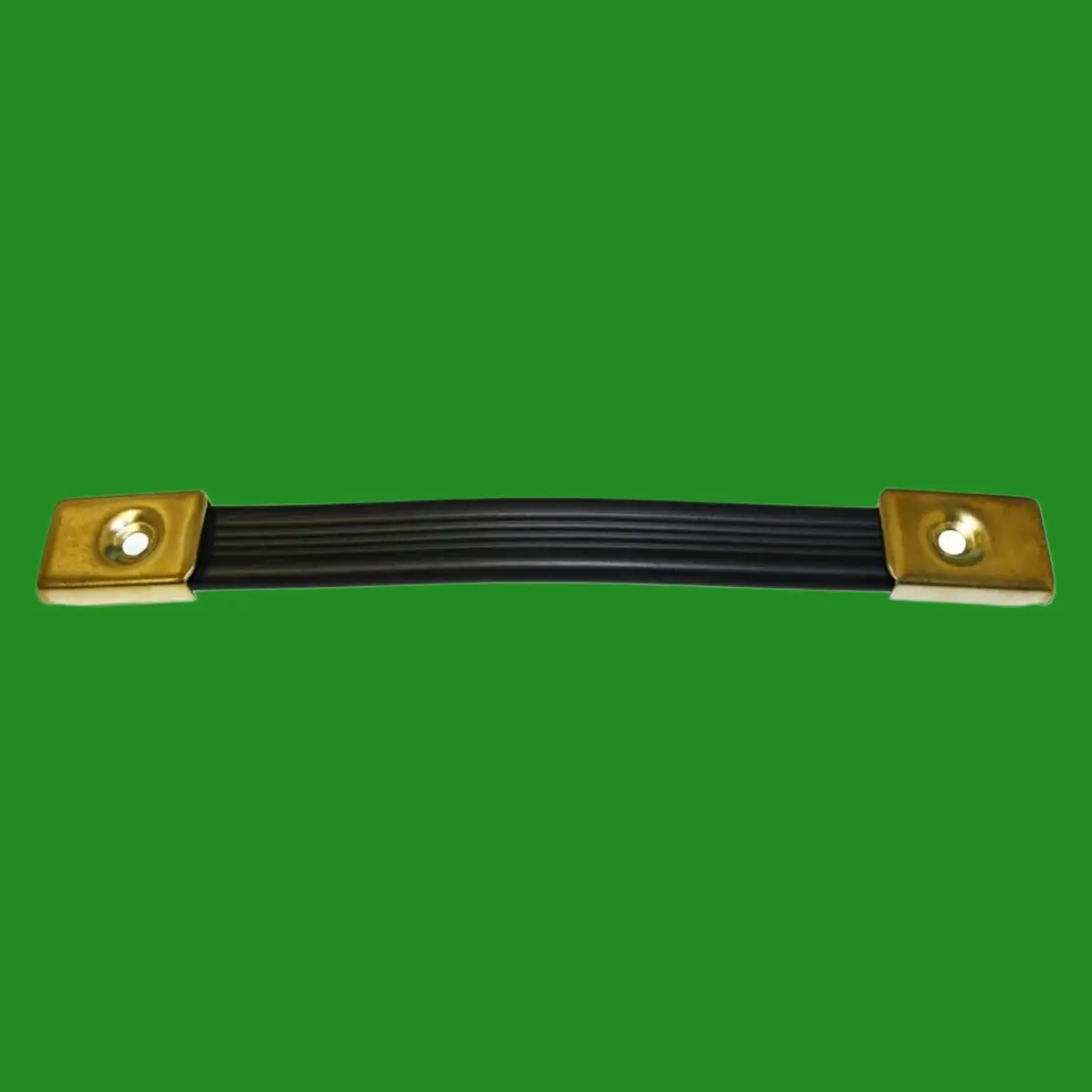 2x 185mm Black Plastic Brass Plated Luggage Strap Handle Suitcase Travel Bags - image 2 | Free standard UK delivery included | Discount Quality Products