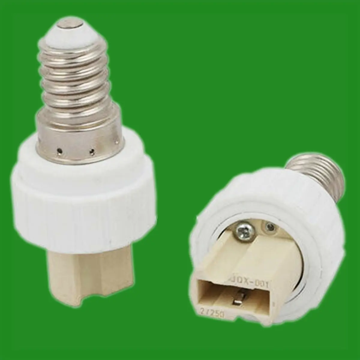 6x Small Edison Screw SES E14 To G9 Light Bulb Adaptor Converter Holder V2 - image 2 | Free standard UK delivery included | Discount Quality Products
