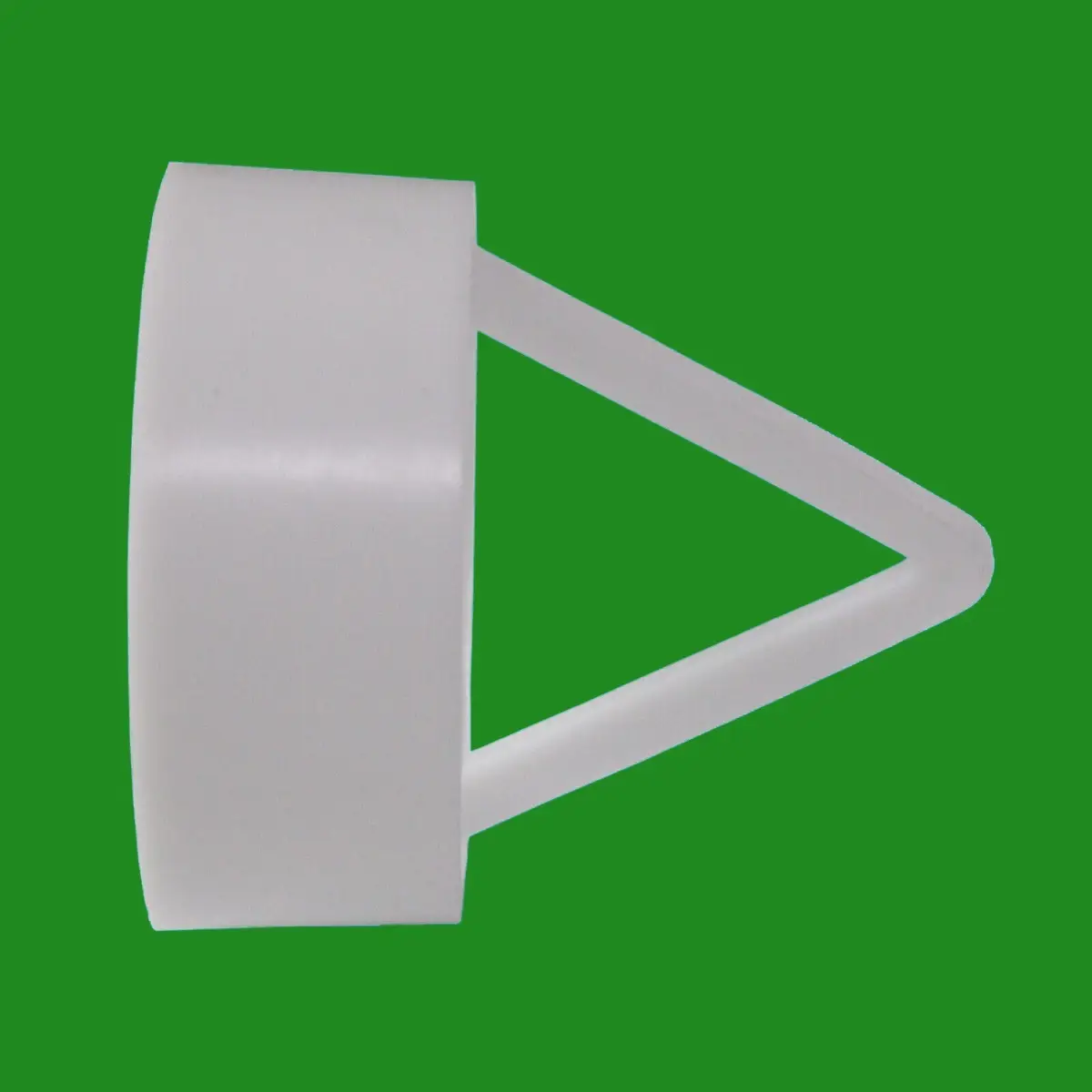 5x White Plastic Round Circular Based Triangle Hook, Hanger, Holder, DIY Craft - image 3 | Free standard UK delivery included | Discount Quality Products