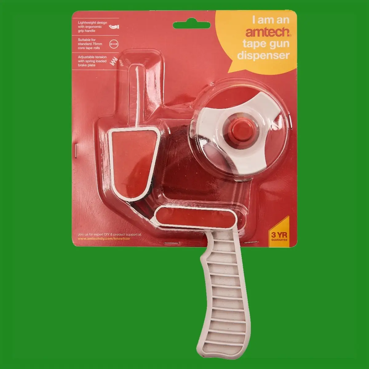 Packaging Tape Hand Dispenser Guns For Packing Parcels with 50mm x 66m Tapes - image 2 | Free standard UK delivery included | Discount Quality Products