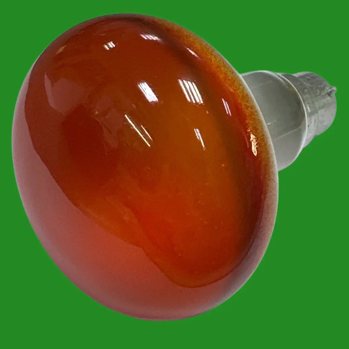 40W R80 Amber Coloured Reflector Dimmable Disco Spot Light Bulb BC B22 Bayonet - image 2 | Free standard UK delivery included | Discount Quality Products