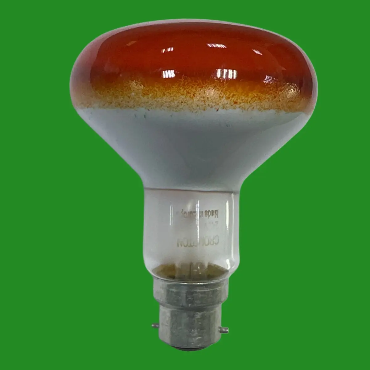 40W R80 Amber Coloured Reflector Dimmable Disco Spot Light Bulb BC B22 Bayonet - image 3 | Free standard UK delivery included | Discount Quality Products