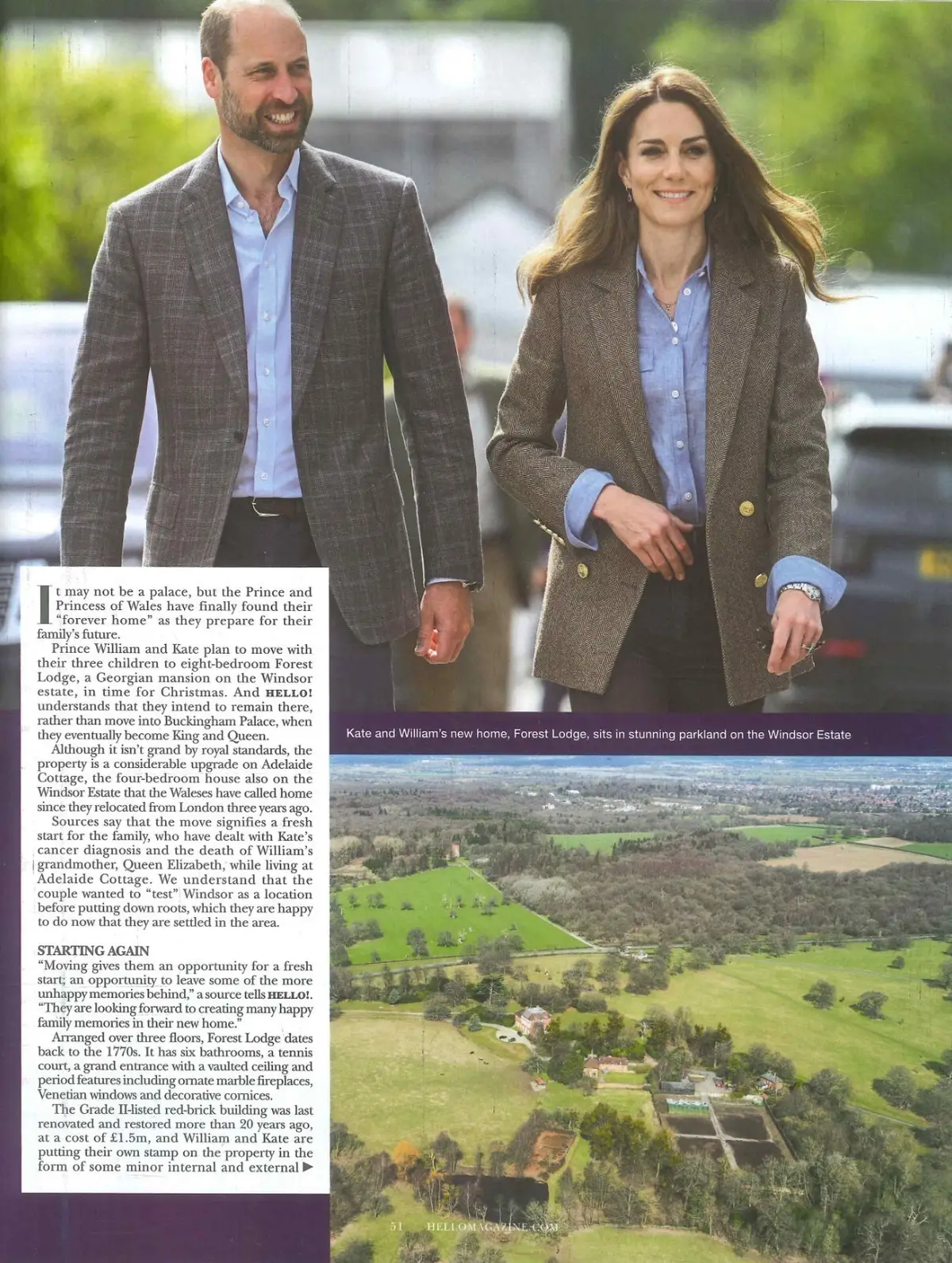 HELLO! Magazine: Princess Kate, Prince William, Dua Lipa, Zeta-Jones, 1.9.25 - image 3 | Free standard UK delivery included | Discount Quality Products