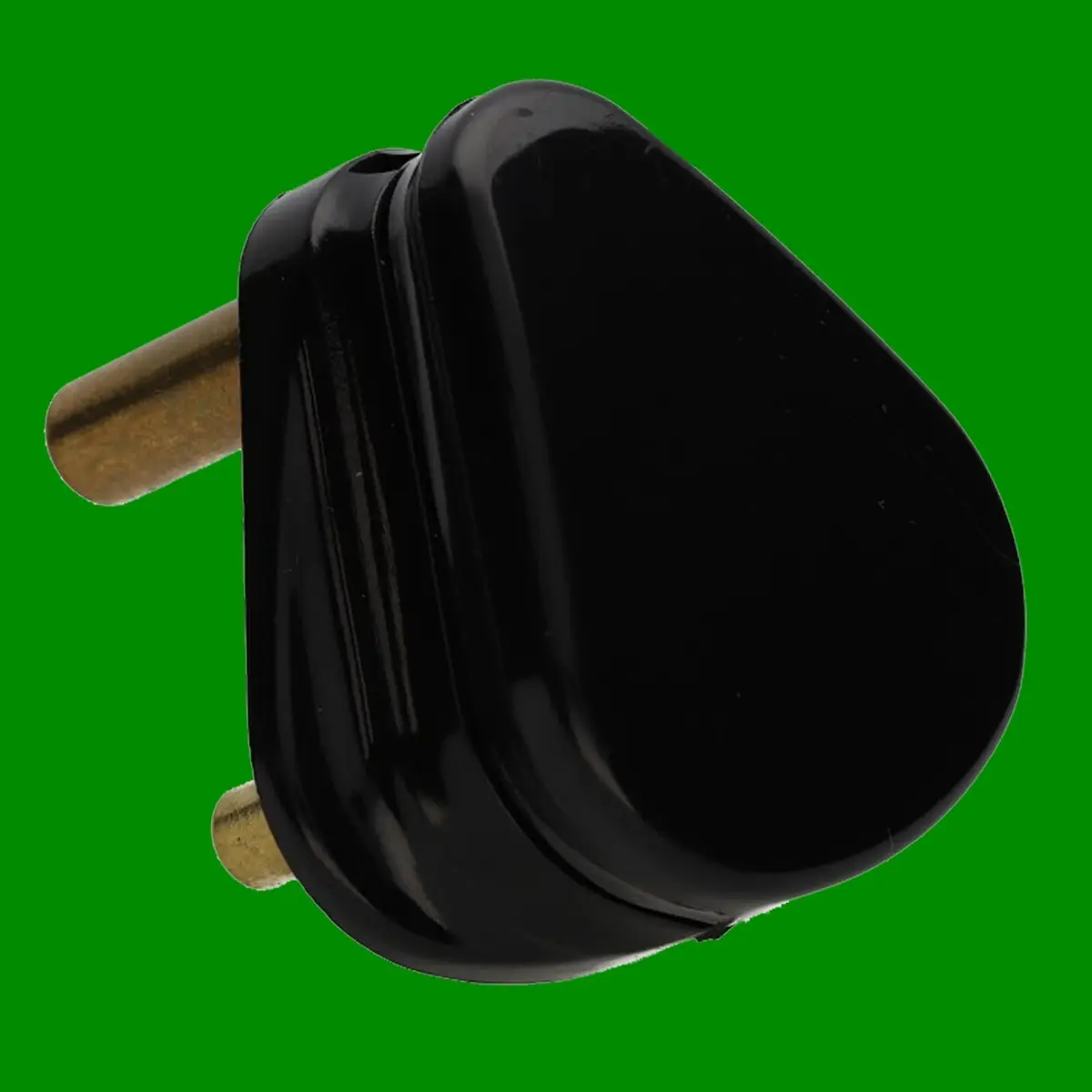 1x 5A Black Round 3 Pin Mains Plug, BS546/A 5 Amp, For Stage & Theatre Lighting - image 3 | Free standard UK delivery included | Discount Quality Products