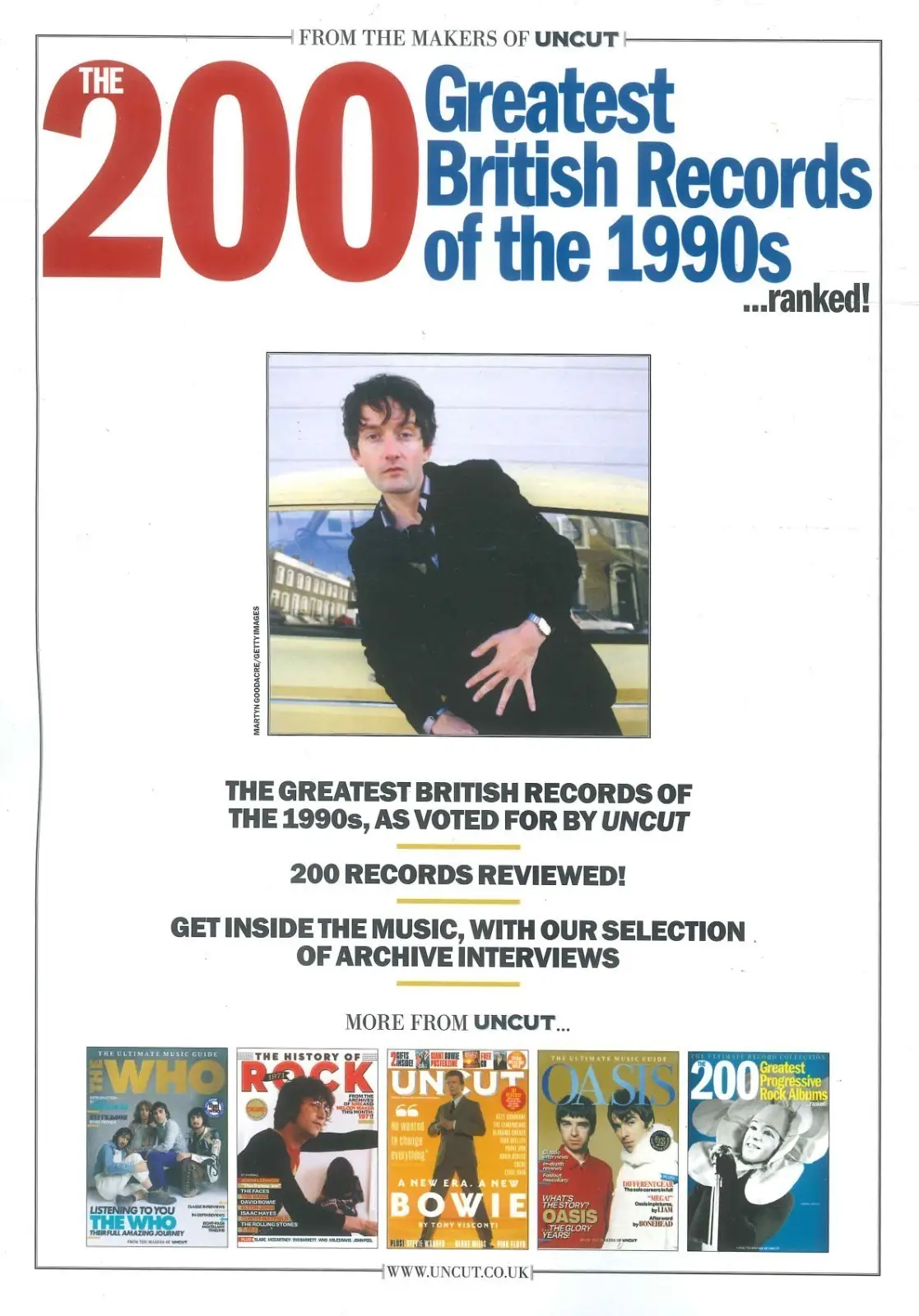Uncut Magazine 200 Greatest British Records of 1990s Ultimate Record Collection - image 3 | Free standard UK delivery included | Discount Quality Products