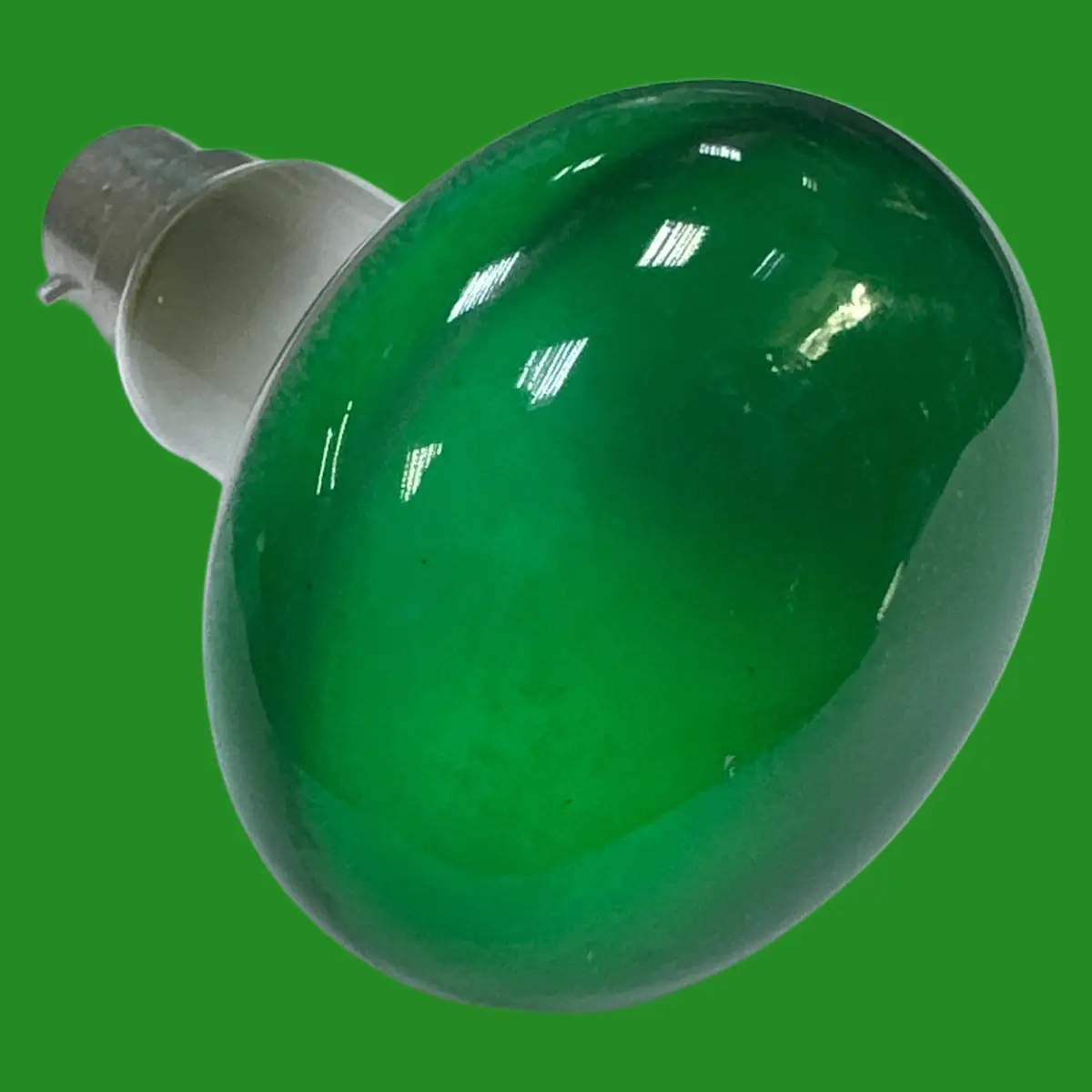 40W R80 Green Coloured Reflector Dimmable Disco Spot Light Bulb BC B22 Bayonet - image 2 | Free standard UK delivery included | Discount Quality Products