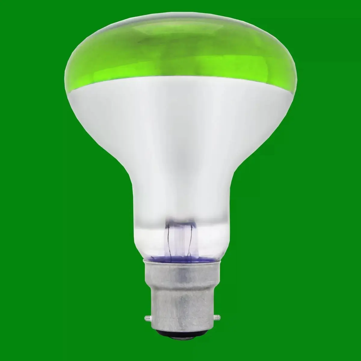 40W R80 Green Coloured Reflector Dimmable Disco Spot Light Bulb BC B22 Bayonet - image 3 | Free standard UK delivery included | Discount Quality Products