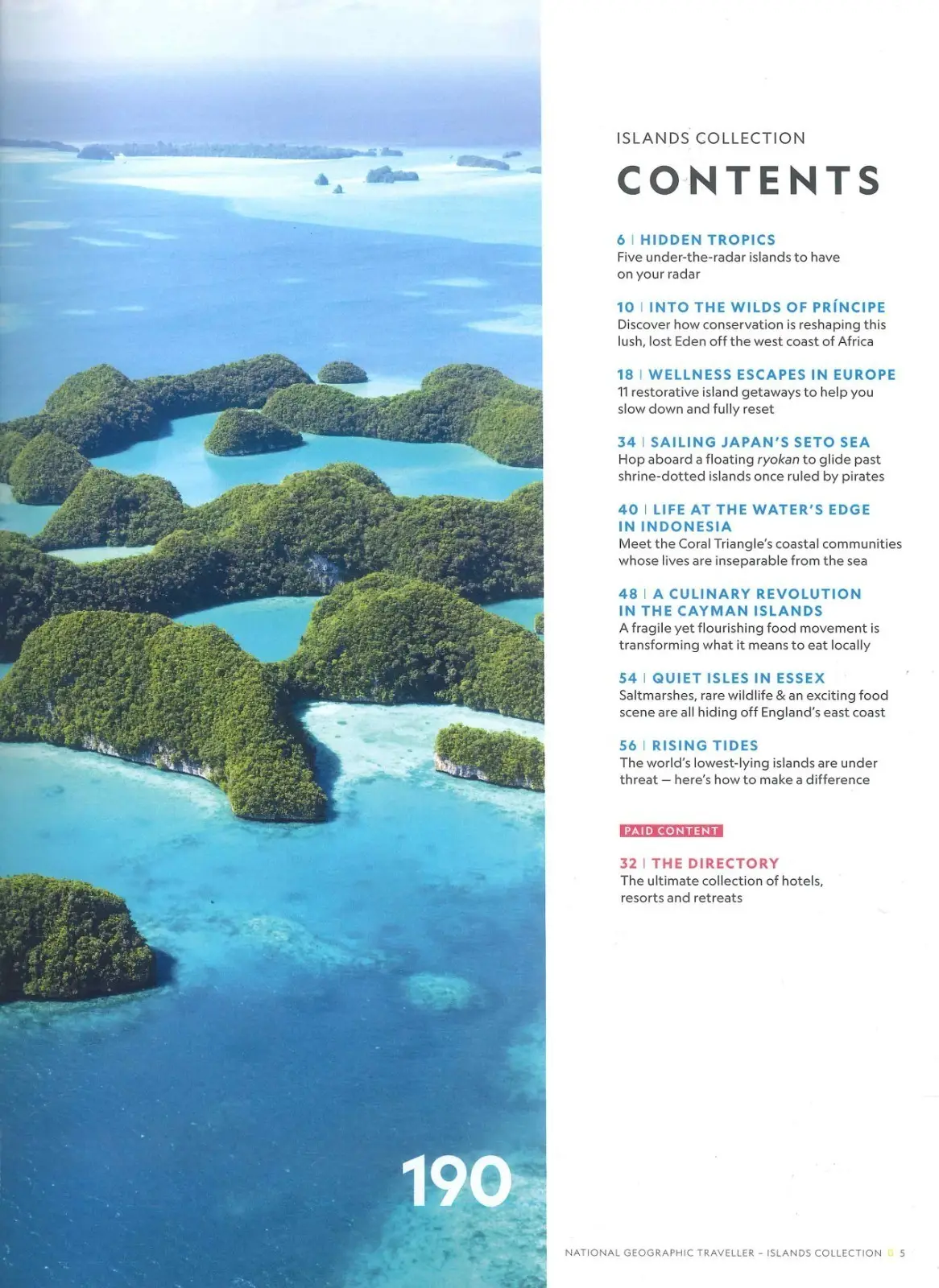National Geographic Traveller Magazine: Islands Collection, Directory, 2026 - image 3 | Free standard UK delivery included | Discount Quality Products