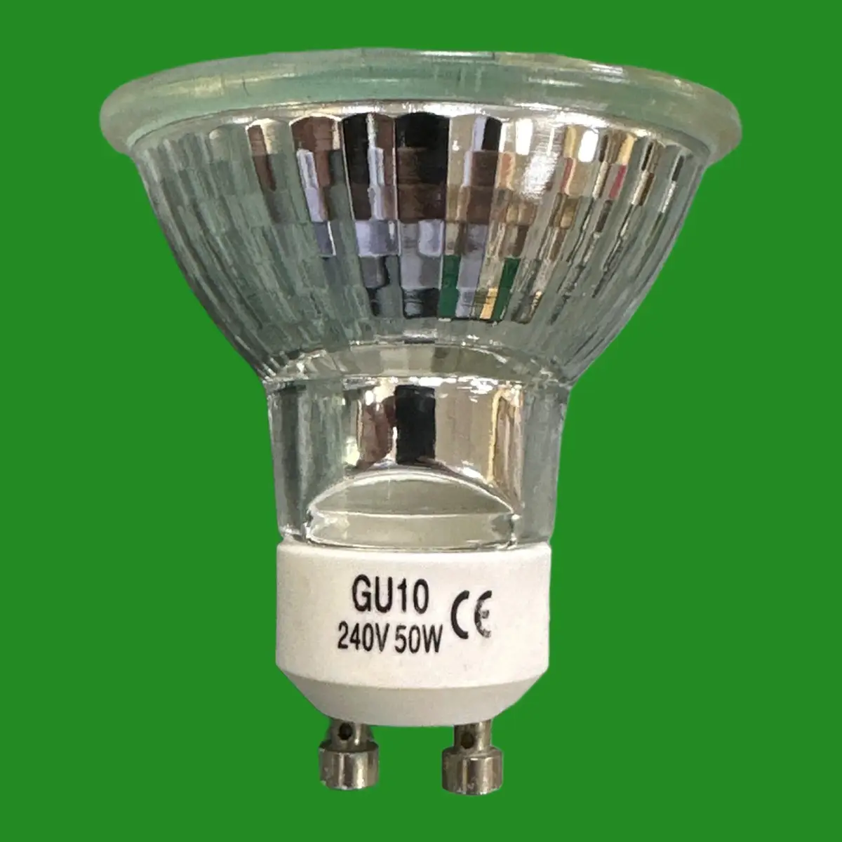 6x 50W GU10 Green Coloured Dimmable Halogen Reflector Spot Light Bulbs Downlight - image 3 | Free standard UK delivery included | Discount Quality Products