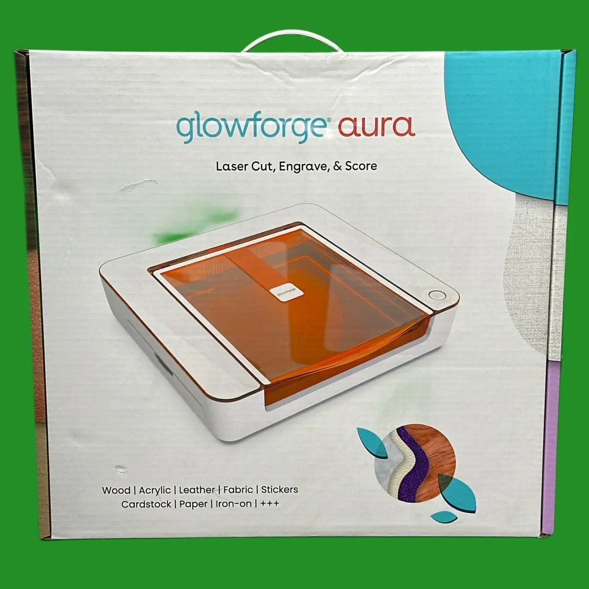 NEW Glowforge Aura Laser Cutter Engraver Score Engraving DIY Craft Machine - image 4 | Free standard UK delivery included | Discount Quality Products