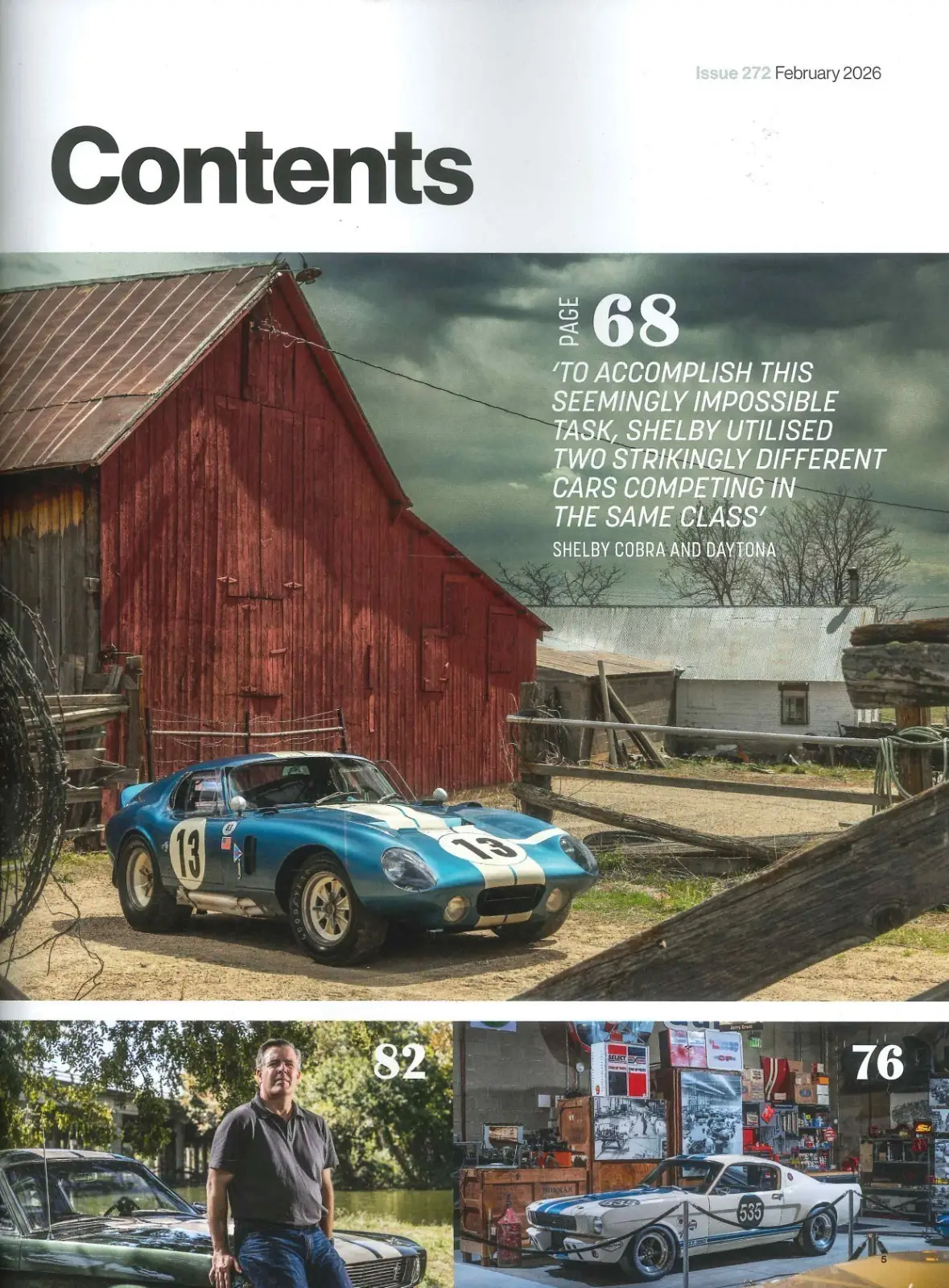 Octane Magazine #272, 25 Motoring Game-Changers, 1886 Benz, McLaren F1, Feb 2026 - image 3 | Free standard UK delivery included | Discount Quality Products