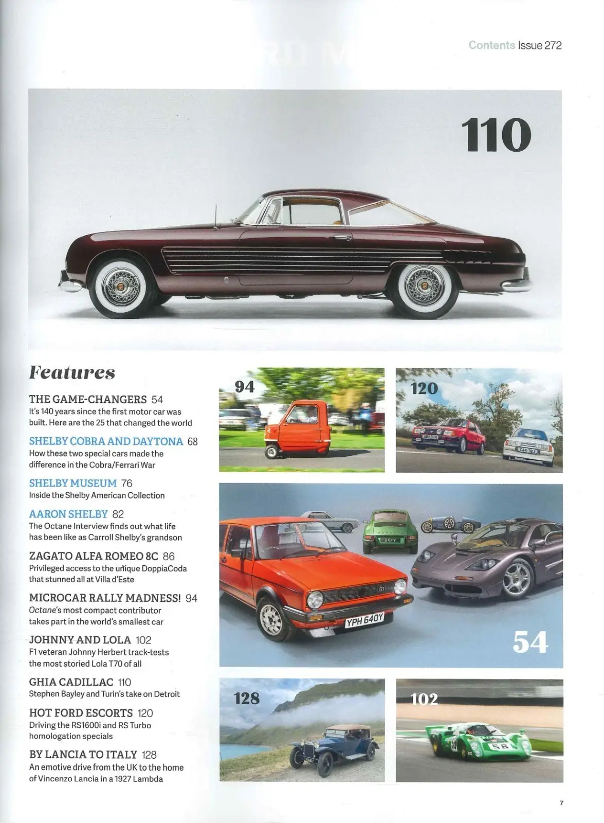 Octane Magazine #272, 25 Motoring Game-Changers, 1886 Benz, McLaren F1, Feb 2026 - image 4 | Free standard UK delivery included | Discount Quality Products