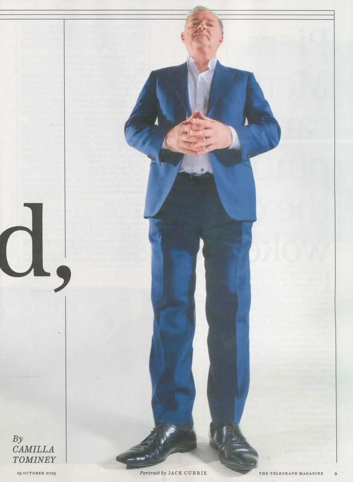 Telegraph Magazine: Piers Morgan, Penny Lancaster, Richard Madeley, 25.10.25 - image 4 | Free standard UK delivery included | Discount Quality Products