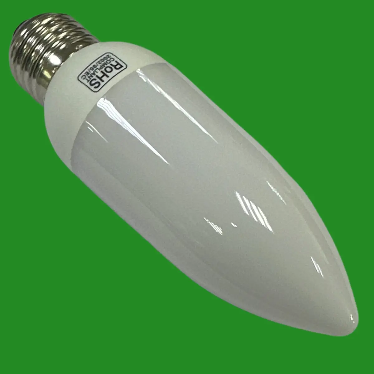 4x 7W (=40W) Omicron CFL Candle Light Bulb Low Energy Power Saving ES E27 Screw - image 3 | Free standard UK delivery included | Discount Quality Products